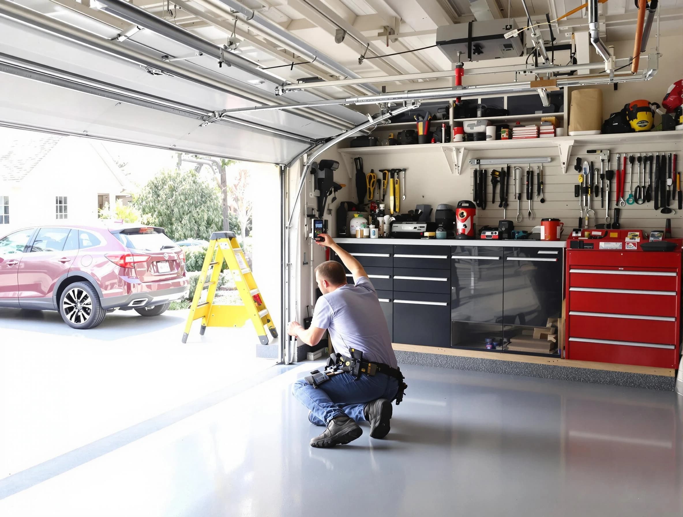Local garage door repair service by Edison Garage Door Repair in Edison